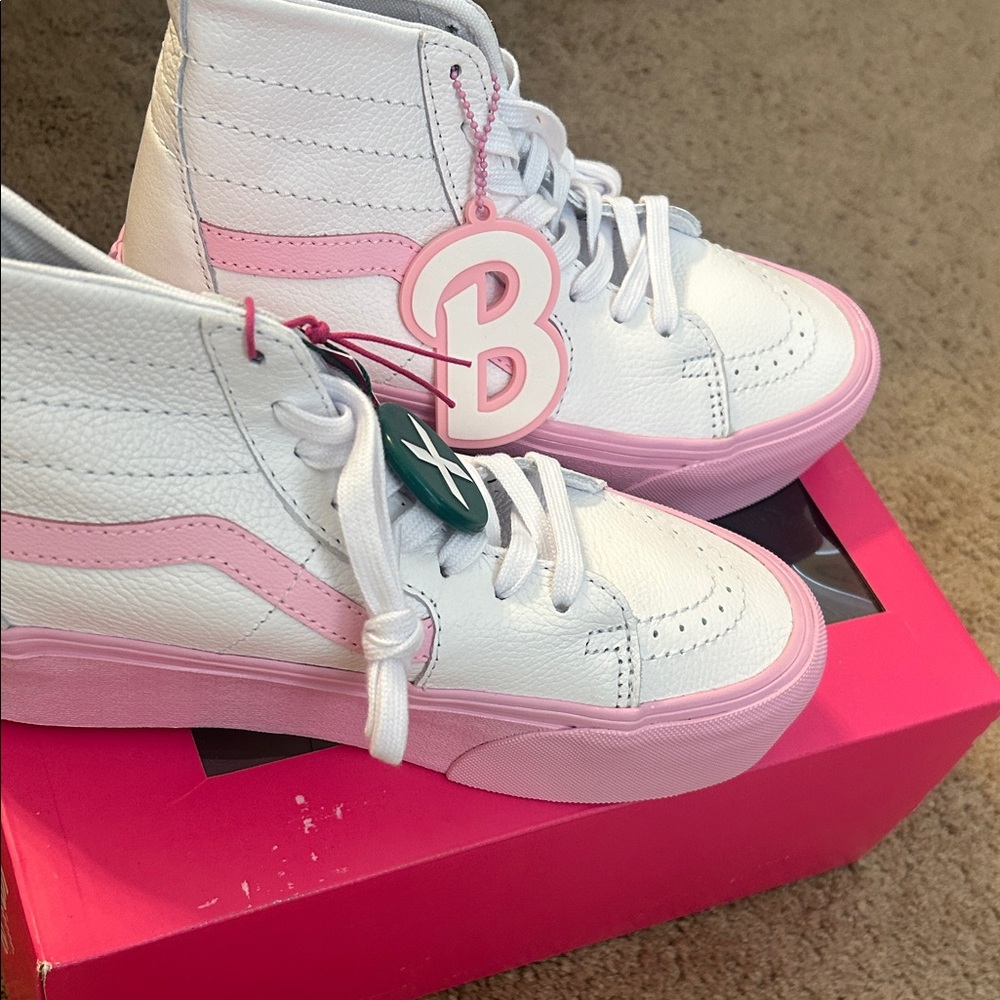 SUPER RARE Barbie and VANS collab sneakers brand new never worn with box